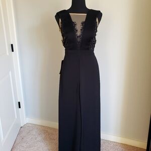 BeBe Black Jumpsuit Size 6